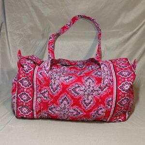 Vera Bradley Frankly Scarlet Travel Bag